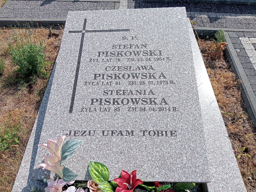 Stefania Piskowska 1929 Piski - Grobonet - Wyszukiwarka osób pochowanych