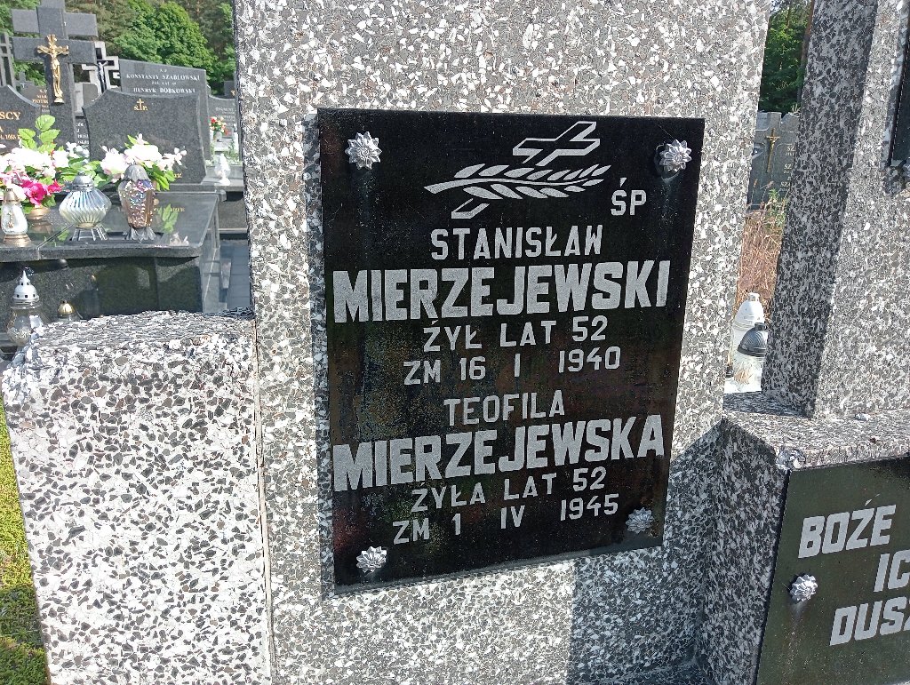 Teofila Mierzejewska Piski - Grobonet - Wyszukiwarka osób pochowanych