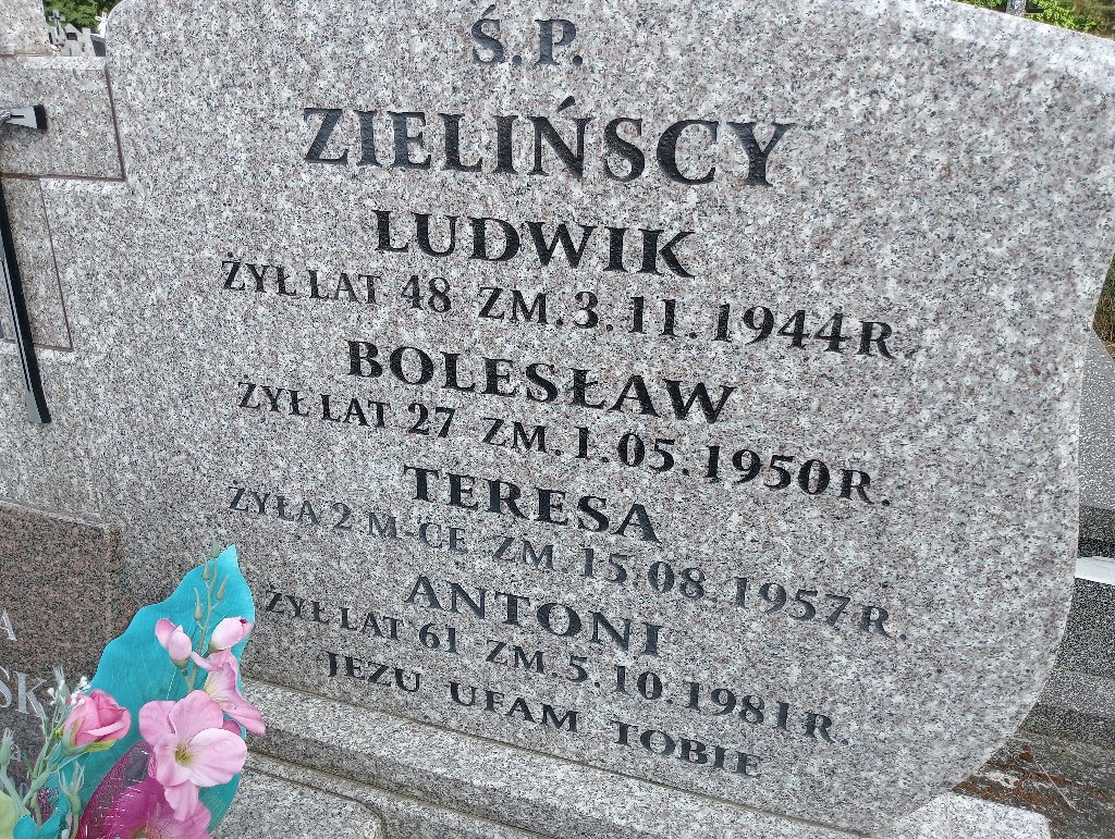 Janina Zielińska 1928 Piski - Grobonet - Wyszukiwarka osób pochowanych