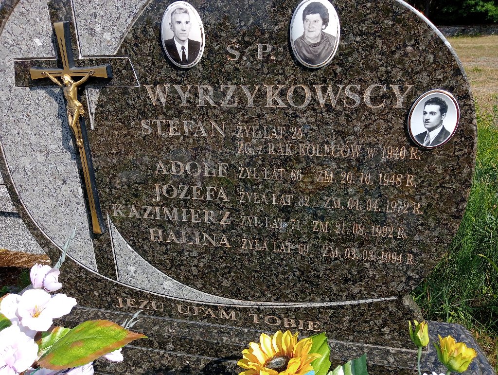 Józefa Wyrzxykowska Piski - Grobonet - Wyszukiwarka osób pochowanych