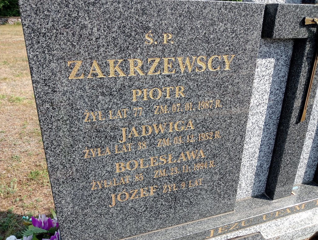 Piotr Zakrzewski Piski - Grobonet - Wyszukiwarka osób pochowanych