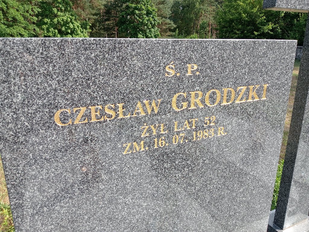 Jan Grodzki Piski - Grobonet - Wyszukiwarka osób pochowanych