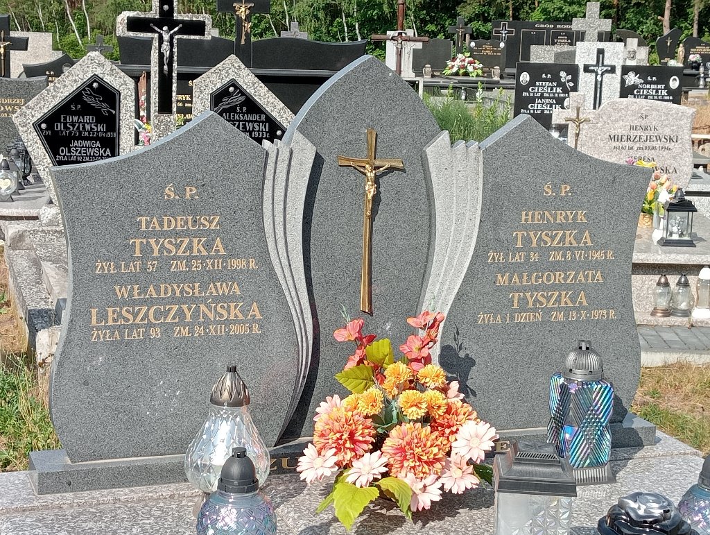 Władysława Leszczyńska 1912 Piski - Grobonet - Wyszukiwarka osób pochowanych